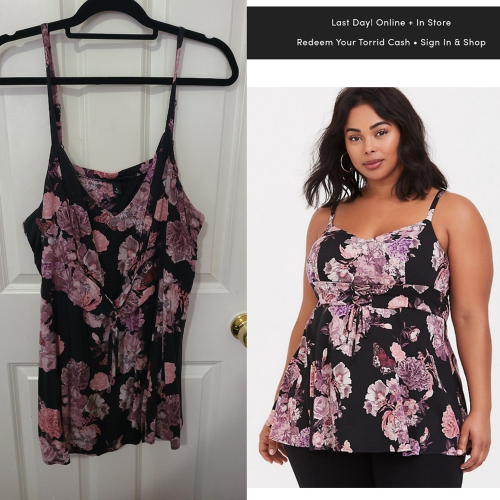 Floral cami